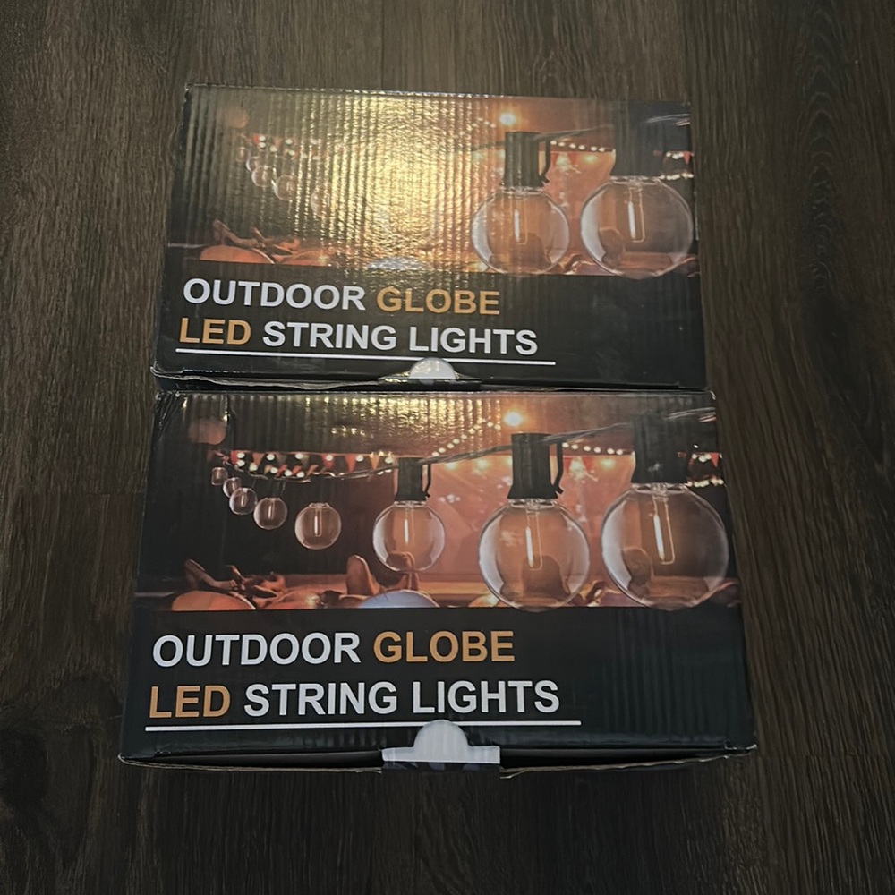 Brand New Bistro Lights! 💡✨✨
